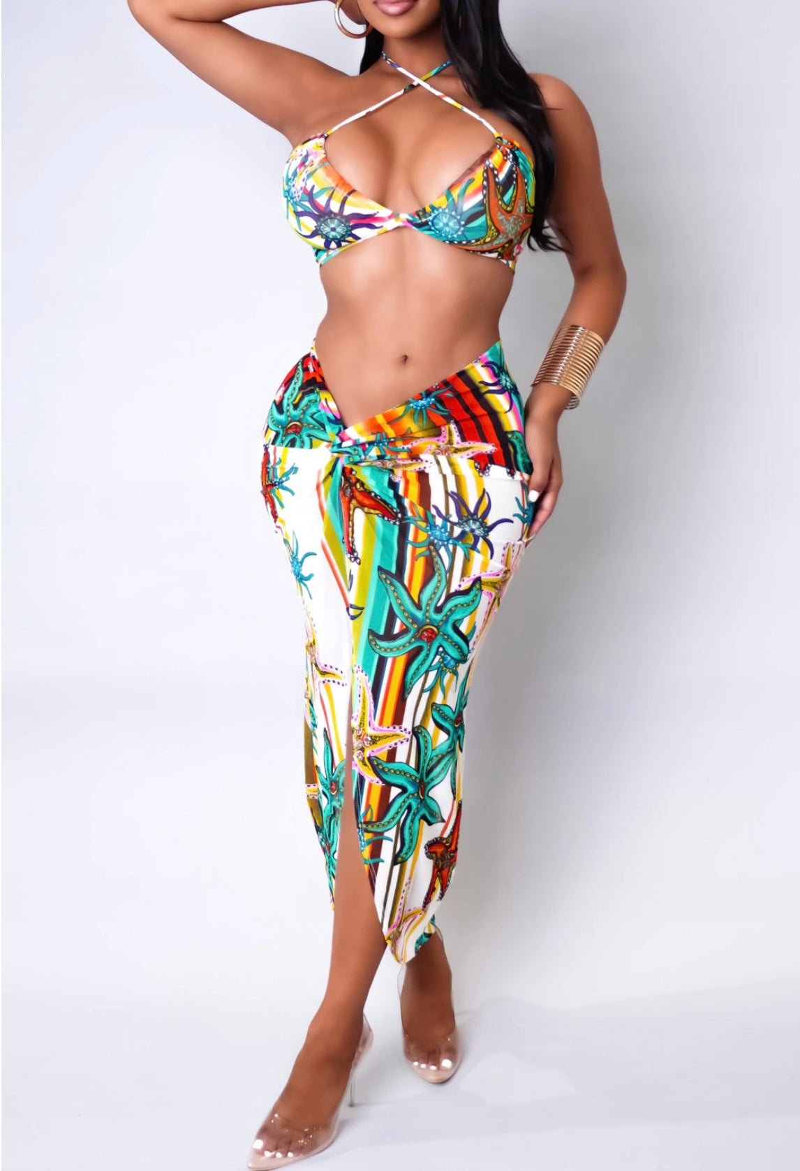 Cherise 2 piece Skirt set