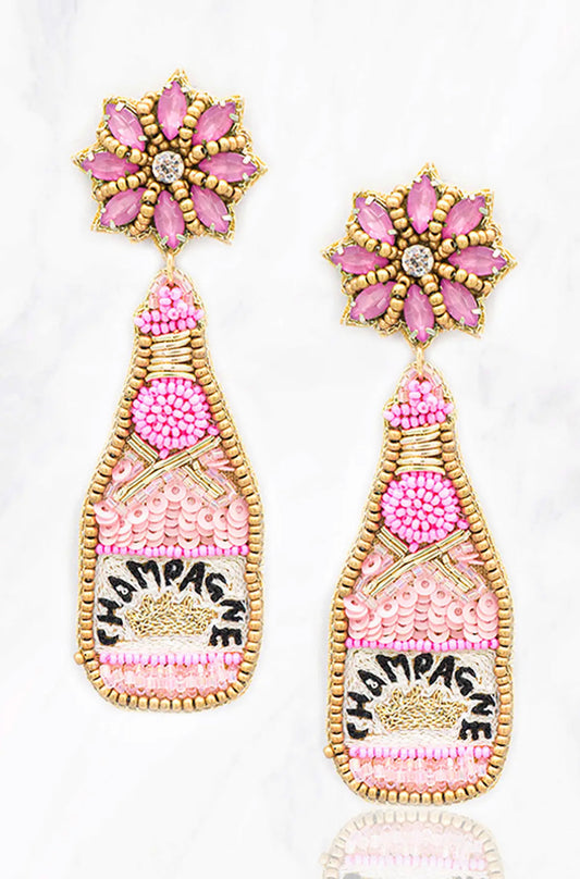 Champagne Earrings